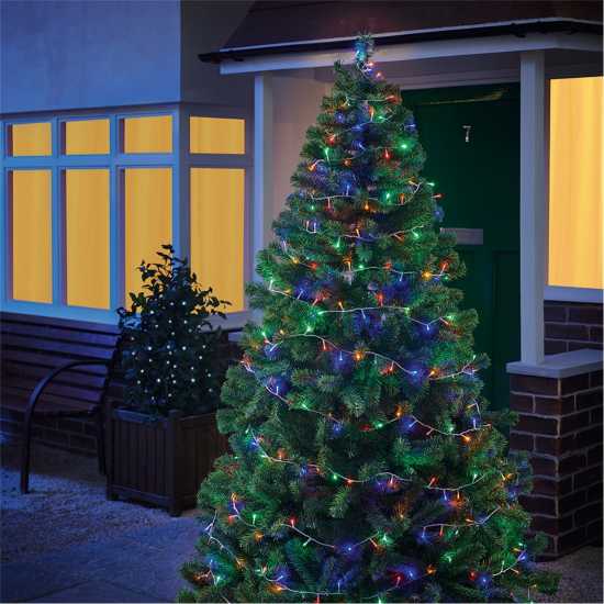 The Spirit Of Christmas Наниз От Лампички 41M Multifunction Warm White Led String Lights Multi Коледна украса