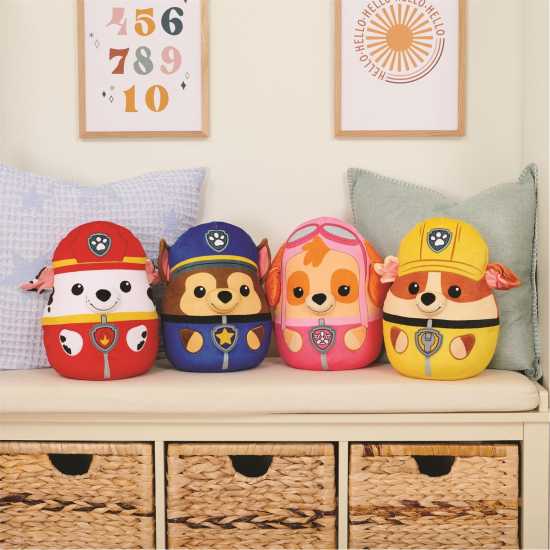 Paw Patrol Patrol 12 Rubble Plush Soft Toy  