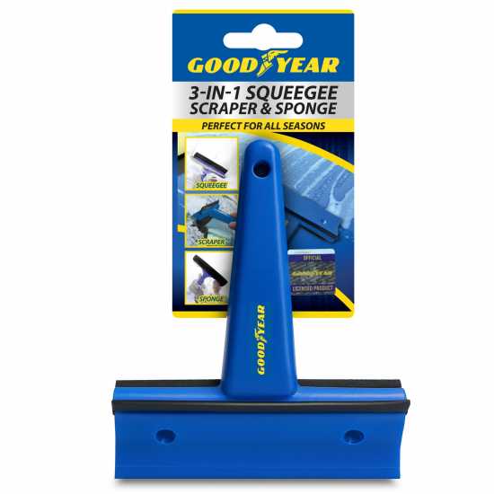 Goodyear Goodyear  3-In-1 Squeegee Scraper And Sponge  