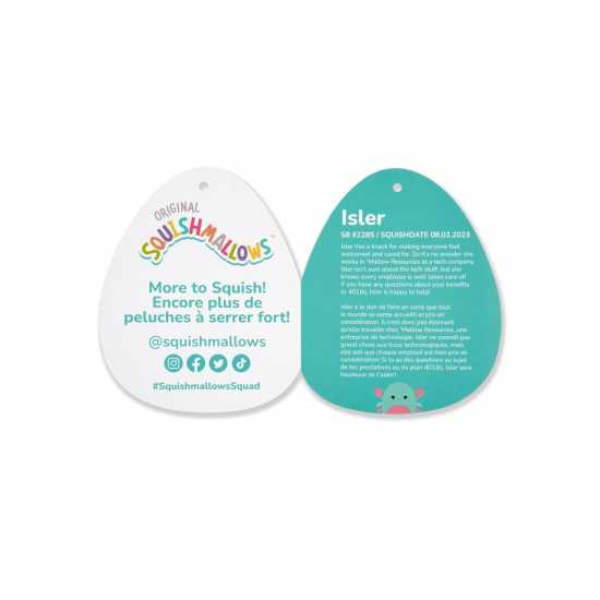 Squishmallows Litle Plsh 8In Ch99 Isler Squishmallows Litle Plsh 8In Ch99 Isler