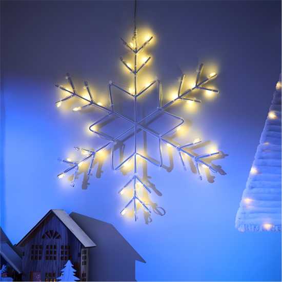 The Spirit Of Christmas 30Cm Hang Snowflake 54 White One Size  