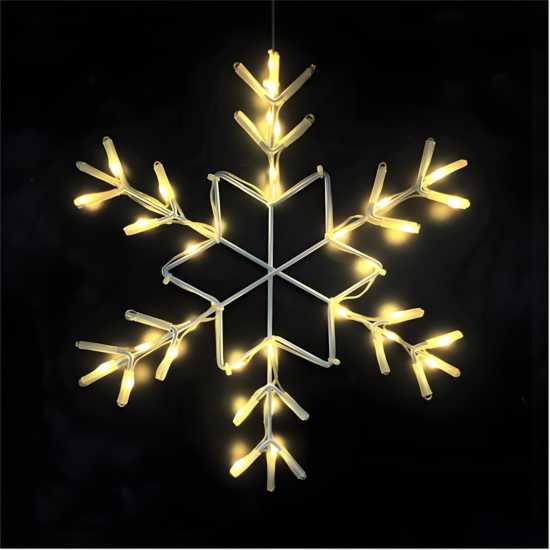 The Spirit Of Christmas 30Cm Hang Snowflake 54 White One Size  