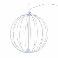 The Spirit Of Christmas Led Bauble 40Cm 54 White One Size  