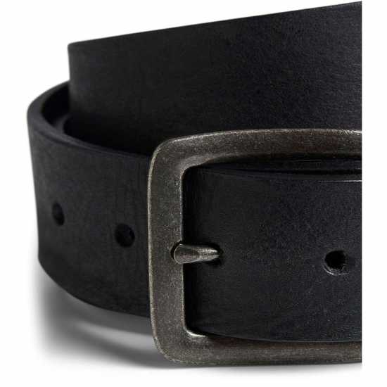 Jack And Jones Jack Victor Leather Sn63 Black Jack And Jones Jack Victor Leather Sn63 Black