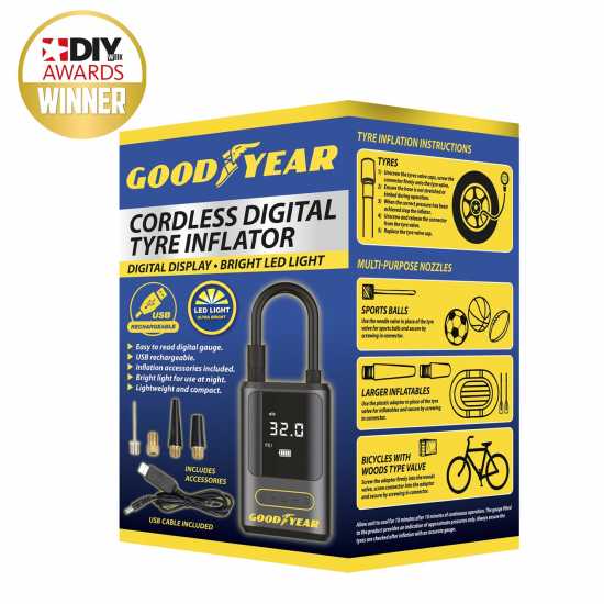 Goodyear Cordless Tyre Inflator  