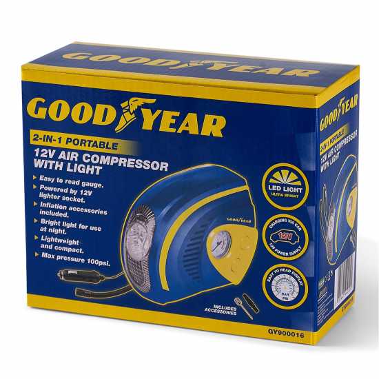 Goodyear 12V 100Psi Air Compressor Goodyear 12V 100Psi Air Compressor