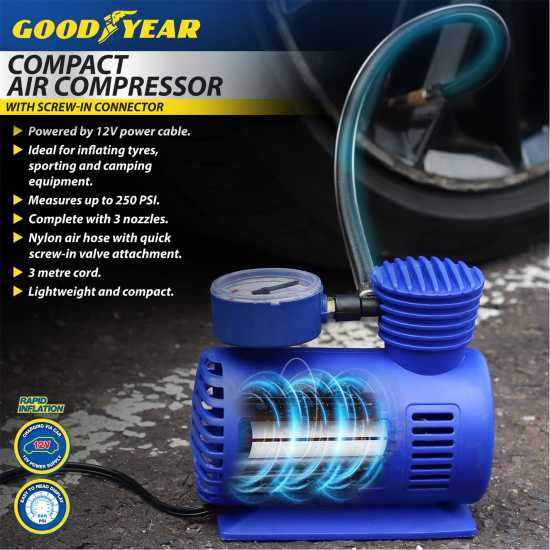 Goodyear Compact Air Compressor  