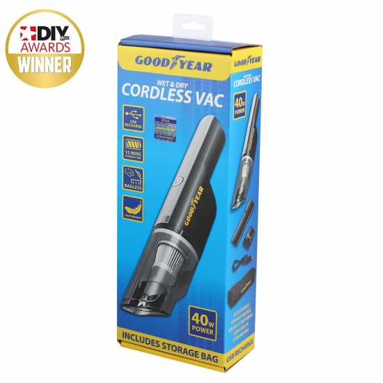 Goodyear Cordless Wet and Dry Vacuum Cleaner Goodyear Cordless Wet And Dry Vacuum Cleaner