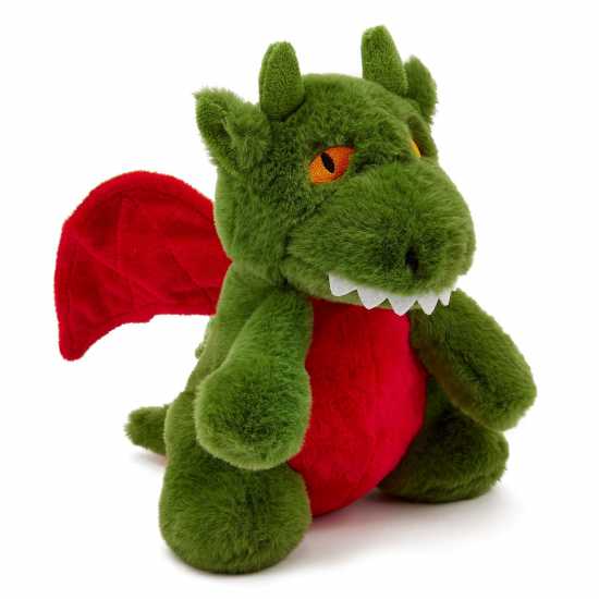Zappi Co Dragon Green Soft Toy 21 Cm Eco  