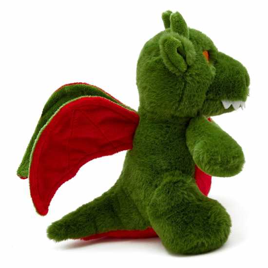 Zappi Co Dragon Green Soft Toy 21 Cm Eco  