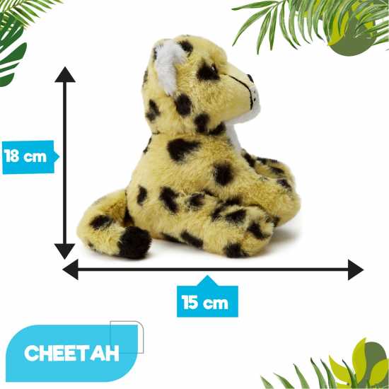 Zappi Co Zappi Co Cheetah Soft Toy 24 Cm Eco  Подаръци и играчки