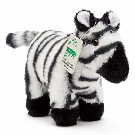Zappi Co Zappi Co Zebra Soft Toy 23 Cm Eco  Подаръци и играчки