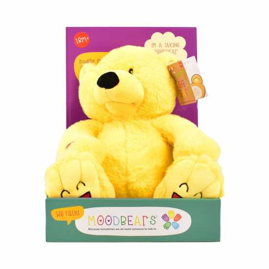 Moodbear Moodbea Talking Plush Toy Щастлив Moodbear Moodbea Talking Plush Toy Щастлив