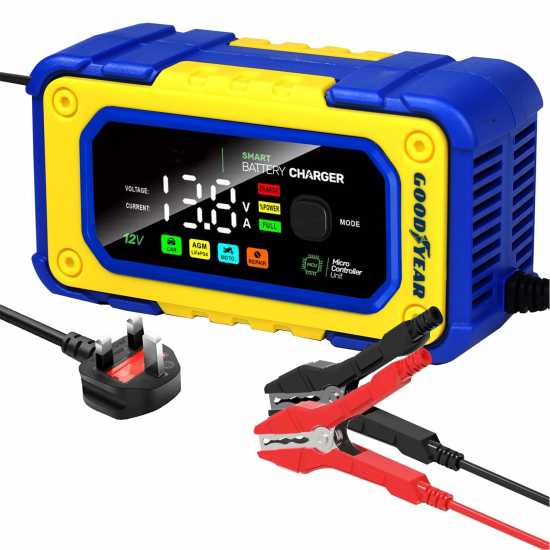 Goodyear 12V 7A Smart Battery Charger Goodyear 12V 7A Smart Battery Charger