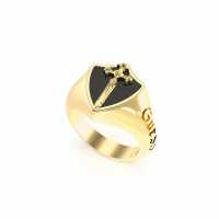 Guess Men's South Alameda Signet Ring  