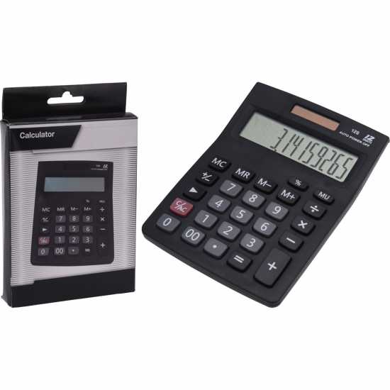 Excellent Houseware Calculator W/solar42  Канцеларски материали
