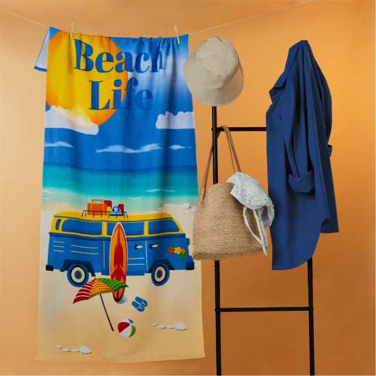 Beach Life Beach Towel