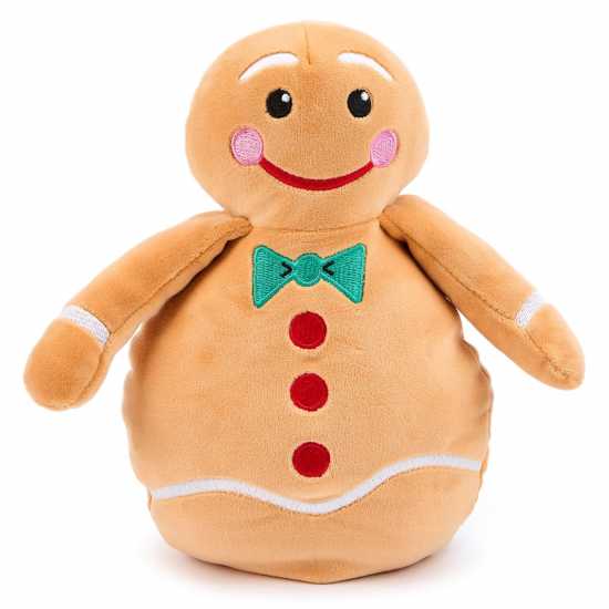 Zappi Co Gingerbread Man Soft Toy 25Cm  