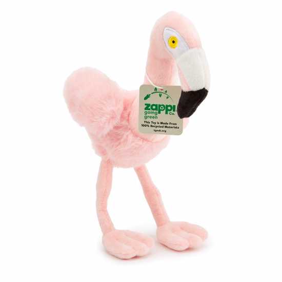 Zappi Co Flamingo Soft Toy 20 Cm Eco  