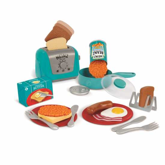 Heinz Toy All Day Breakfast Kitchen And Play Food Set  