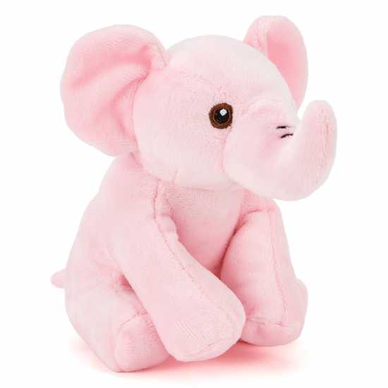 Zappi Co Elephant Pink Soft Toy 15 Cm Eco Zappi Co Elephant Pink Soft Toy 15 Cm Eco