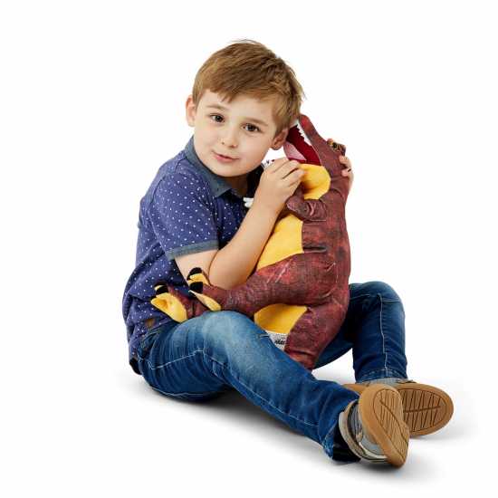 Zappi Co T-Rex Red & Orange 50 Cm Zappi Co T-Rex Red & Orange 50 Cm