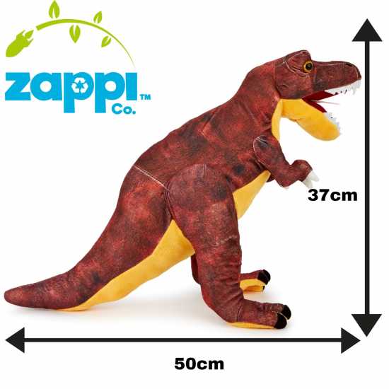 Zappi Co T-Rex Red & Orange 50 Cm Zappi Co T-Rex Red & Orange 50 Cm