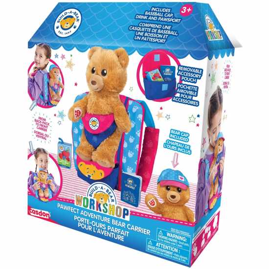 Build-A-Bear Workshop Pawfect Adventure Toy Bear Carrier Build-A-Bear Workshop Pawfect Adventure Toy Bear Carrier