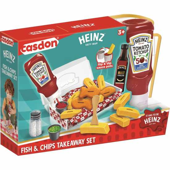 Heinz Toy Fish And Chips Takeaway Play Food Set  