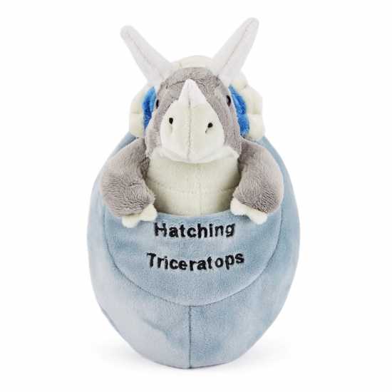 Zappi Co Triceratops Hatching Soft Toy 22 Cm  