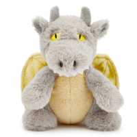 Zappi Co Dragon Grey Soft Toy 21 Cm Eco  