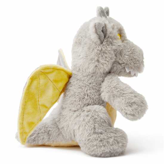 Zappi Co Dragon Grey Soft Toy 21 Cm Eco  