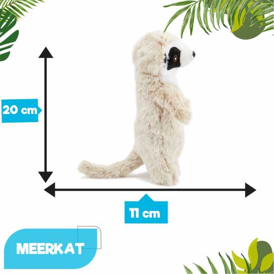 Zappi Co Meerkat Soft Toy 20 Cm Eco  
