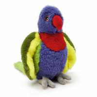 Zappi Co Rainbow Lorikeet Soft Toy 21 Cm Eco  