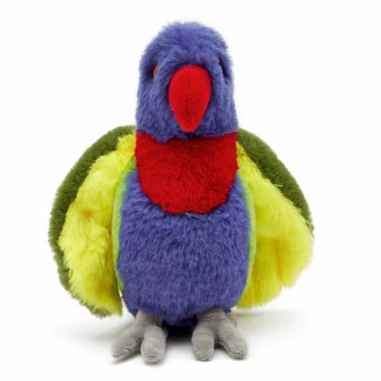 Zappi Co Rainbow Lorikeet Soft Toy 21 Cm Eco  