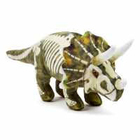 Zappi Co Triceratops Skeleton Soft Toy 38 Cm  