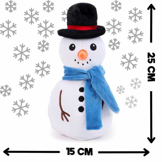 Zappi Co Snowman Soft Toy 25Cm  