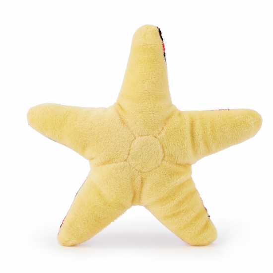 Zappi Co Starfish Red & Black Soft Toy 9 Cm  