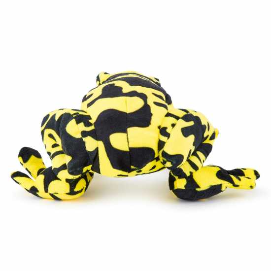 Zappi Co Yellow Banded Poison Dart Frog Soft Toy 20 Cm Eco  