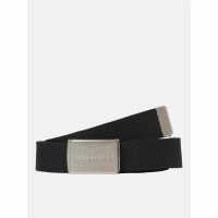 Мъжки Колан Jack And Jones Woven Belt Mens Black Мъжки Колан Jack And Jones Woven Belt Mens Black