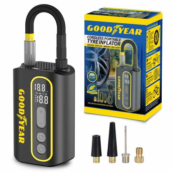 Goodyear Goodyear Cordless Tyre Inflator  