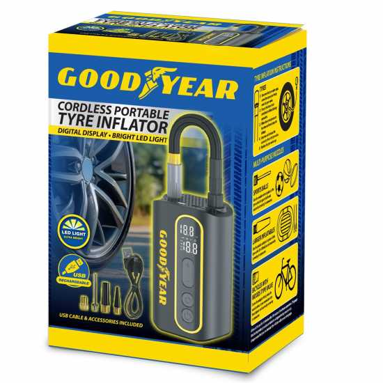 Goodyear Goodyear Cordless Tyre Inflator  