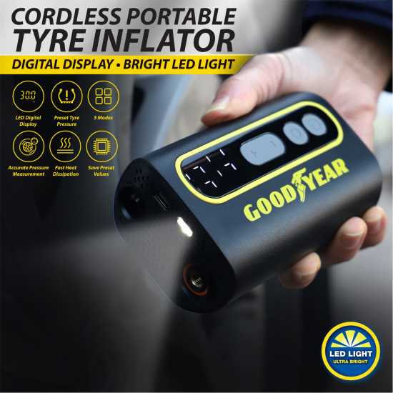 Goodyear Goodyear Cordless Tyre Inflator  