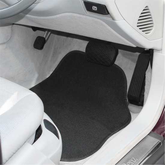 Goodyear Goodyear 4 Pc Luxury Velour Car Mats  