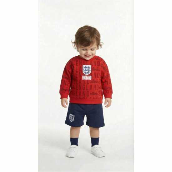 Блуза Обло Деколте England Crew Neck Sweatshirt  