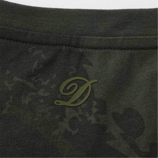Diem Men's Cotton Short Sleeve Fishing T-Shirt Camo Dark Diem Men's Cotton Short Sleeve Fishing T-Shirt Camo Dark