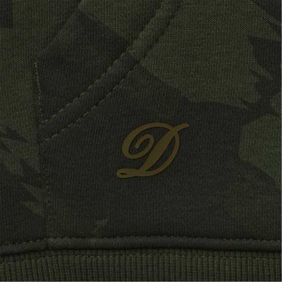 Diem Men's Hooded Performance Training Jacket Camo Dark 