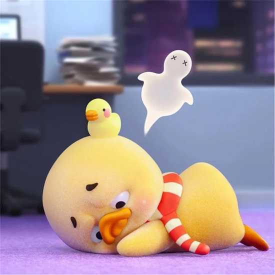 Blind Box Project UpsetDuck Stop the Spiral Duck Figure Plush Toy Blind Box Project UpsetDuck Stop the Spiral Duck Figure Plush Toy -