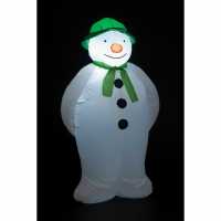 4Ft Inflatable The Snowman Led Lit