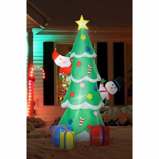 Homcom 7Ft Led Christmas Inflatable Tree  Коледна украса